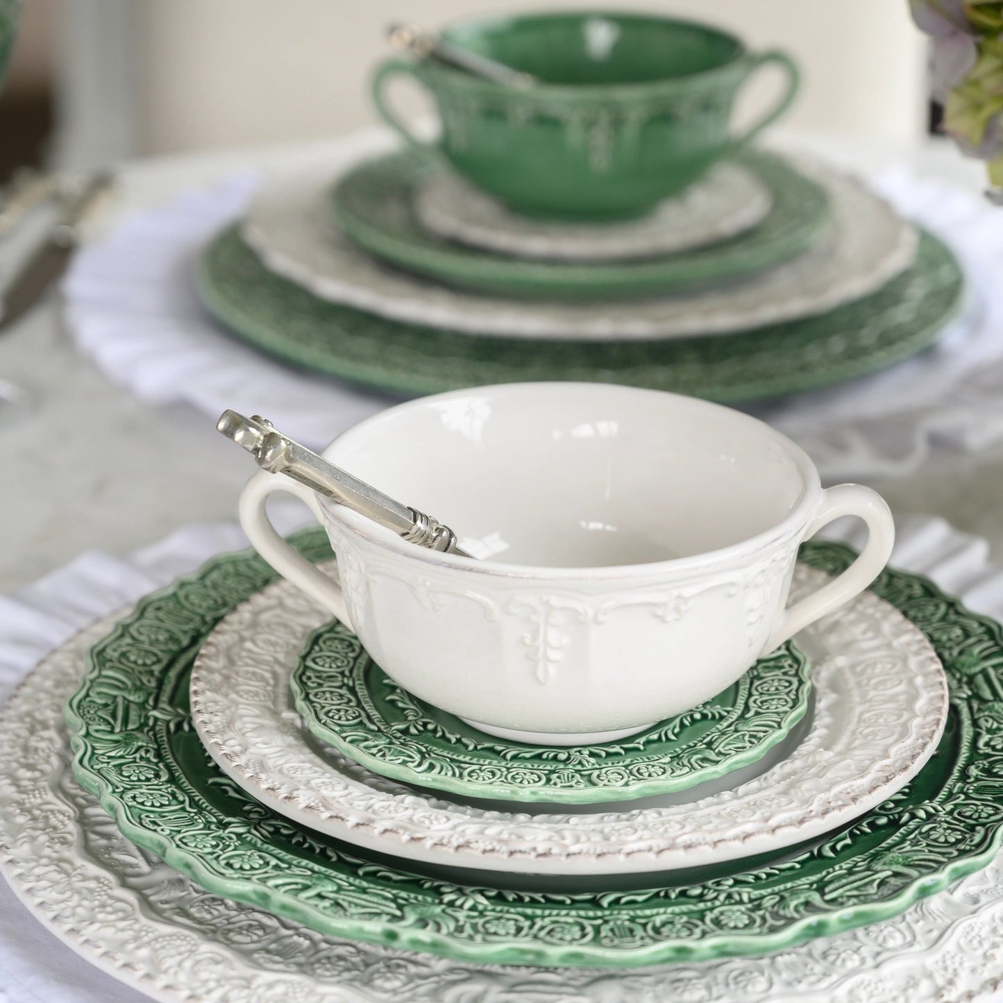 Renaissance Two-Handle Soup Bowl