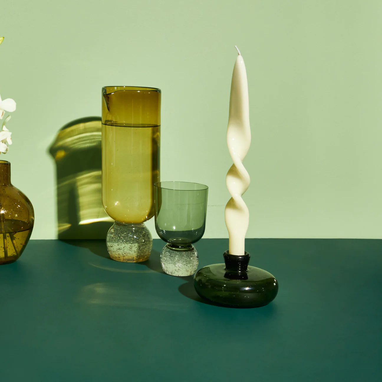 Bubble Glass Pitcher