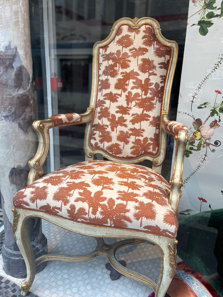 Pair of Antique Louis XV French Chairs