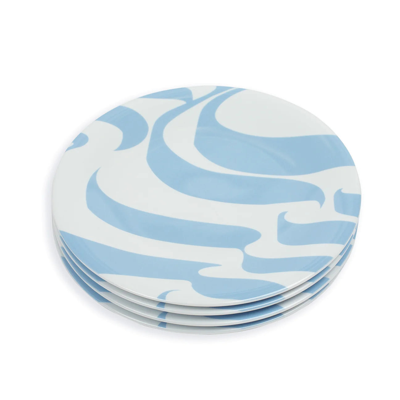 Colorblock Salad Plates, Set of 4