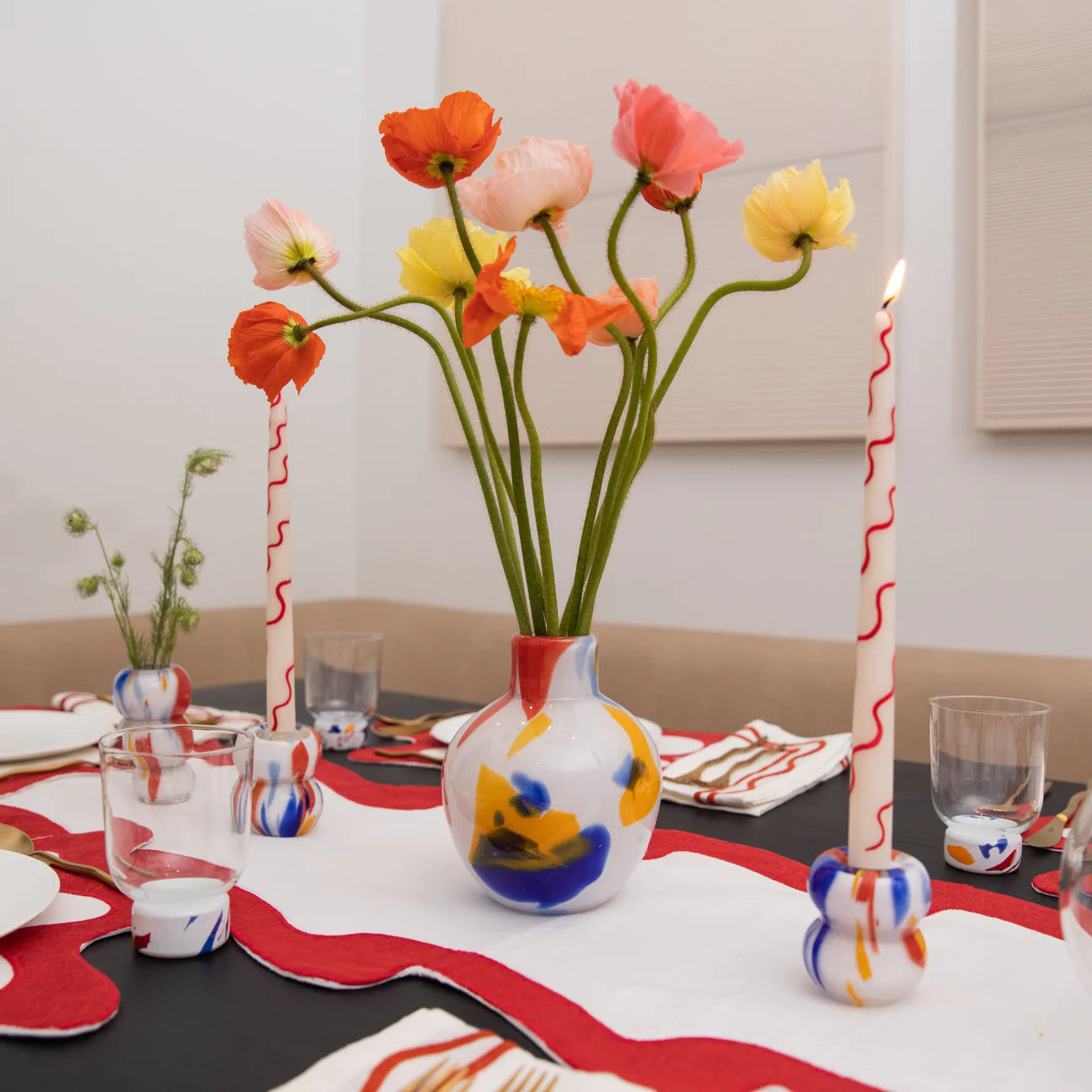 Confetti Glass Vase