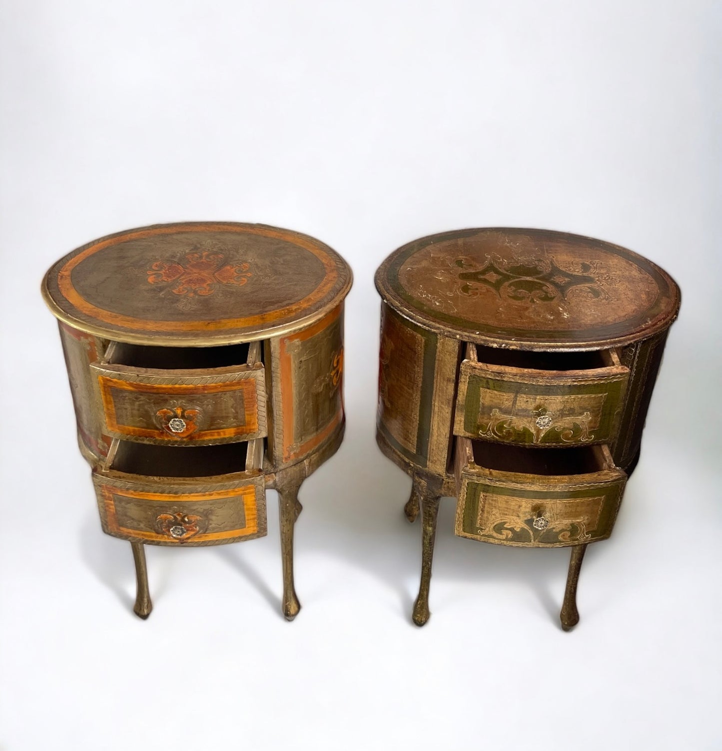 Near Pair of Venetian Cabinets, c. 1930s