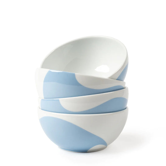 Colorblock Bowls, Set of 4