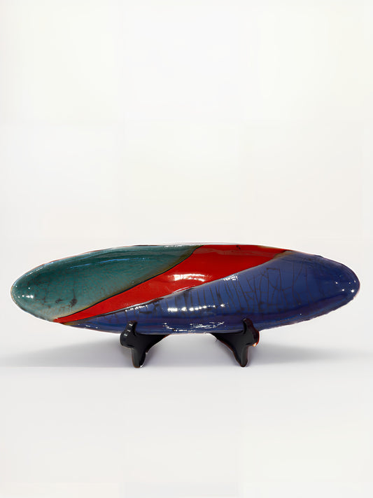 Sicilian Oval Ceramic Plate